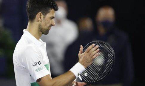 テニス=ジョコビッチ、ドバイ選手権で敗退 世界1位陥落へ テニス=ジョコビッチ、ドバイ選手権で敗退 世界1位陥落へ