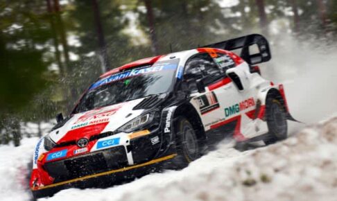 【WRC】第2戦スウェーデン　トヨタは3名が初日トップ4につける好発進、勝田貴元も6番手