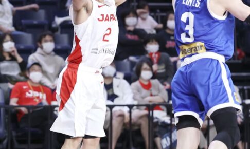 バスケW杯男子アジア1次予選、日本が逆転で初勝利
