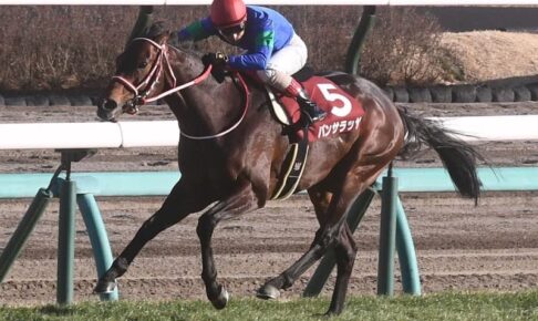【中山記念】2番人気パンサラッサが逃げ切りV