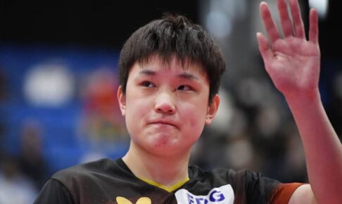 張本智和 涙のV「苦しい時期が長かった。本当にうれしい」パリ五輪代表へ一歩リード