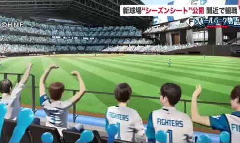 【プロ野球】ファイターズ新球場"シーズンシート"公開 最高値は"156万2000円"