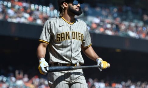 【MLB】パドレスに大きな痛手　タティスJr.が左手首骨折で３カ月の離脱へ