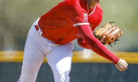大谷翔平が初の実戦形式登板　33球、安打性当たり許さず