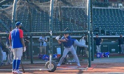 【MLB】カブス鈴木誠也、名刺がわりの特大130m弾　合流初日に9発アーチショー