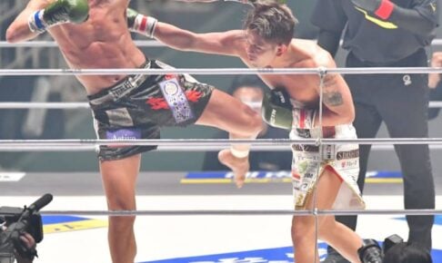 皇治に敗れた梅野源治、判定に激怒「馬鹿にされてる」皇治には「ちゃんとしている」