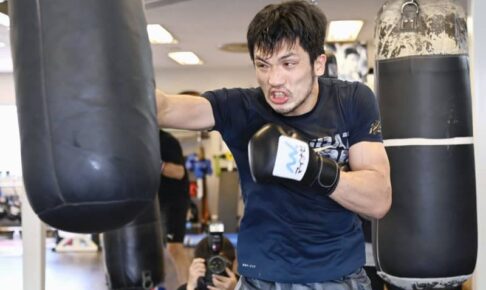 村田諒太「1回から勝負」 ゴロフキン戦へ練習公開