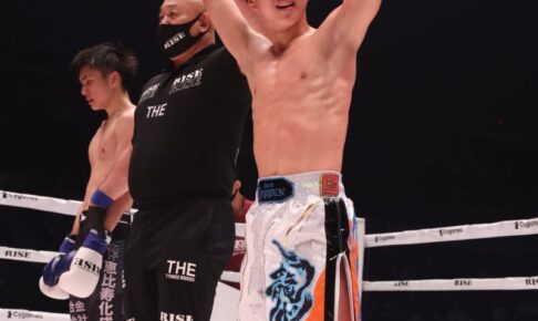 RISE・天心の弟龍心、プロデビュー戦快勝！兄思わせる素早い連打繰り出す