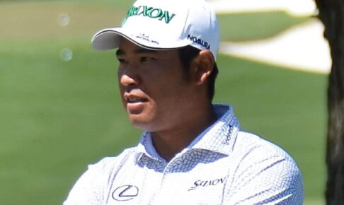 マスターズ　5打差2位に浮上した松山と一問一答