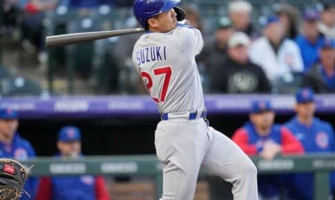 【MLB】鈴木誠也が本塁打＆打点のリーグ2冠　適時二塁打で6戦10打点、驚異のOPS1.375