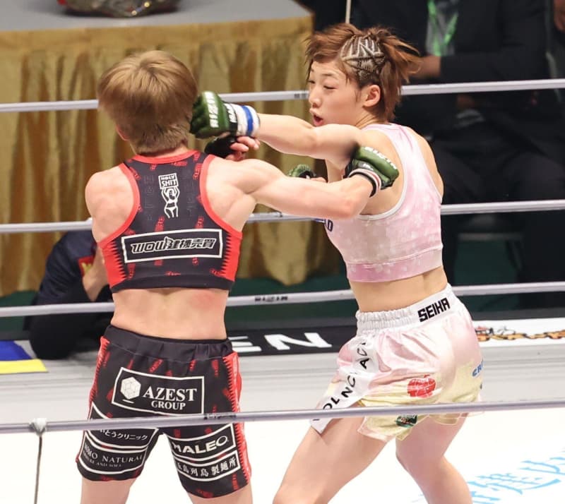 Rizin 伊澤が 絶対女王 浜崎に連勝で新王者 世界一になれるよう頑張る Spread