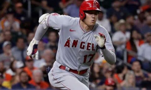 【MLB】大谷翔平、8試合連続安打でストップ　四球で9戦連続出塁も…エ軍大勝で首位奪回