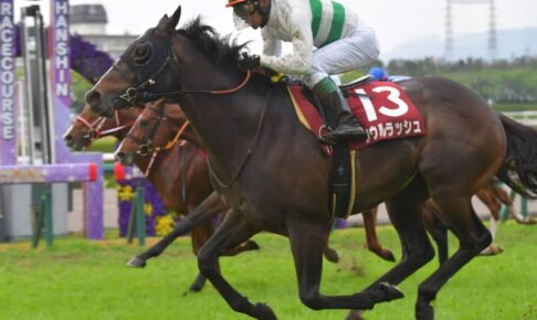 【マイラーズC】ソウルラッシュが破竹4連勝で重賞初V