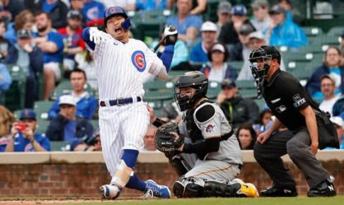 【MLB】鈴木誠也、5打数1安打で打率.354　9回に意地の二塁打、3戦連続安打も惜敗