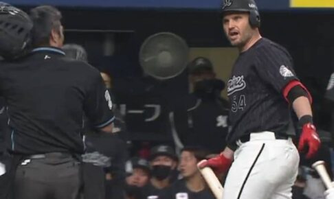 ロッテ・レアード、白井球審に暴言吐き退場　前日の井口監督に続き2日連続