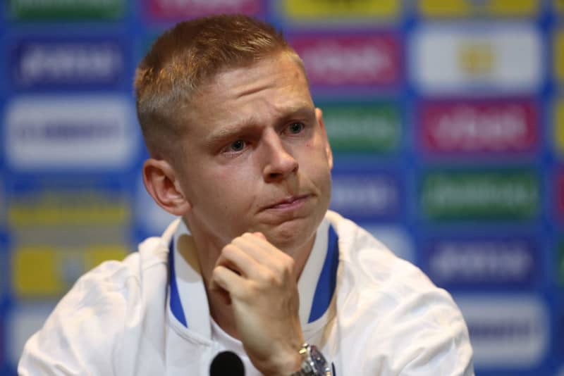 【W杯欧州予選】ウクライナ代表オレクサンドル・ジンチェンコが会見で涙 【W杯欧州予選】ウクライナ代表オレクサンドル・ジンチェンコが会見で涙