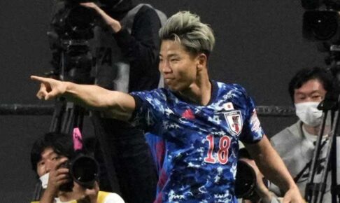 浅野、鎌田、三笘、田中碧！ゴールラッシュの日本代表、パラグアイに4発勝利