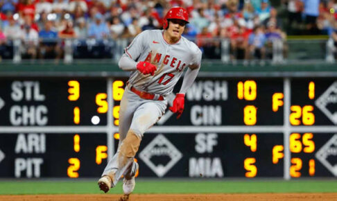 【MLB】大谷翔平、3戦ぶり安打＆3打席連続出塁　感情出して鼓舞も…チーム泥沼10連敗