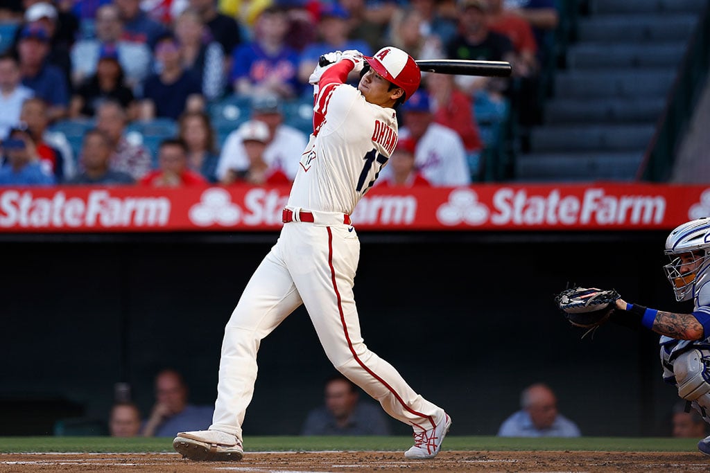 MLB】大谷翔平の13号弾などエンゼルス打線爆発 特別ユニフォームでの