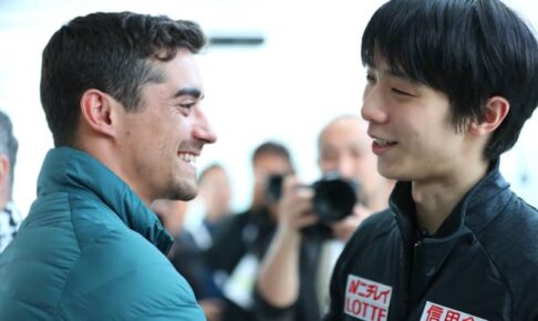 【フィギュア】羽生結弦、現役続行か　“プロスケーターはどう？”と元ライバルに質問