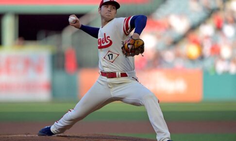 【MLB】大谷翔平、6回途中無失点で7勝目の権利　毎回の11奪三振快投に本拠地ファンも総立ち