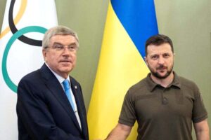 IOCバッハ会長がゼンレンスキー大統領と会談 2034年五輪はウクライナで決まりか……　