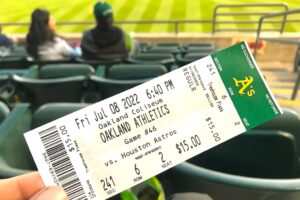 【MLB】Take Me Out to the Ball Game　オークランド・アスレチックス観戦記