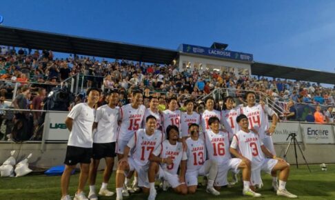 【ワールドゲームズ】男子ラクロス日本代表が史上初の銅メダル獲得