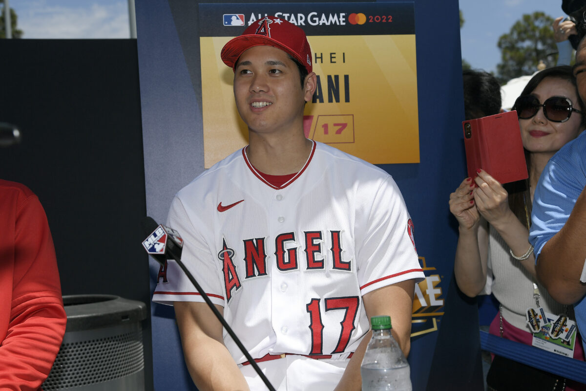 【MLB】大谷翔平、球宴前日の記者会見に登場 過熱するトレード話について「自分でも分からない」 【MLB】大谷翔平、球宴前日の記者会見に登場 過熱するトレード話について「自分でも分からない」