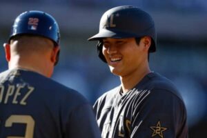 【MLB】大谷翔平は球宴初安打も牽制死で苦笑い　ア・リーグが2者連続弾で鮮やか逆転勝ち