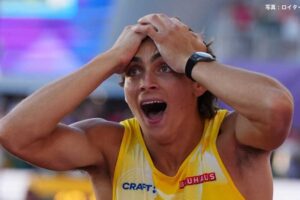 【世界陸上】“新鳥人”デュプランティスが自身の世界新記録を更新する6m21！　自身5度目の快挙