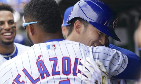 【MLB】鈴木誠也の8号は自己最長飛距離の“場外弾”　トレード濃厚の同僚に贈る惜別アーチ