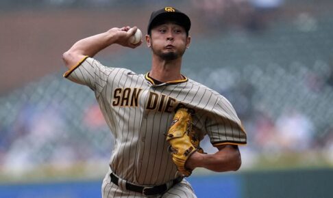 【MLB】パドレス逆転サヨナラ負け　ダルビッシュ有、毎回11奪三振も5年ぶりの10勝目はお預け
