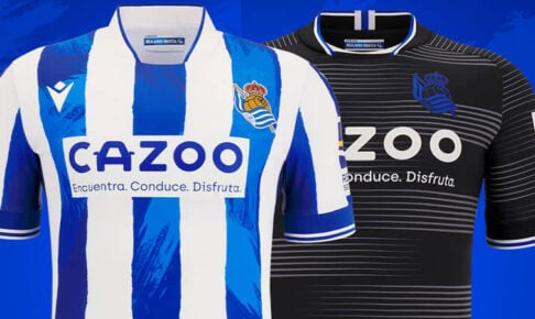 【ラ・リーガ】久保建英の新天地！レアル・ソシエダが2022-23新ユニフォームを発表