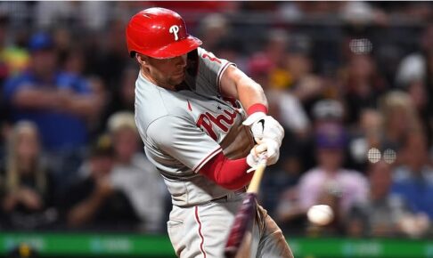 フィリーズが延長戦を制す　パイレーツ・筒香は4打数0安打3三振