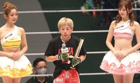 【RIZIN.37】浜崎朱加、メキシコ人戦士に勝利　11年越しの対戦を制してGP初戦突破