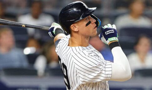 【MLB】ヤンキース・ジャッジが43号2ラン　ここ5戦で5発目、驚異の量産態勢66発ペース