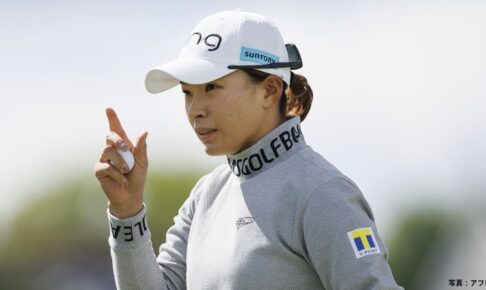 【全英女子オープン】単独首位スタート渋野日向子「こんなにいいゴルフは久しぶり」激しい風も関係なし初日6アンダー