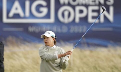 渋野日向子、世界ランク30位に　AIG全英女子オープンで3位