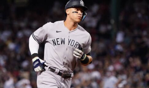 【MLB】ヤ軍ジャッジ、2試合連続46号で最速100打点　グリーンモンスター越えで65発ペース