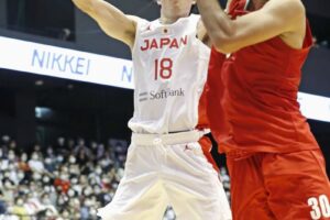 【日本代表】イランに競り勝つ　バスケ男子国際強化試合