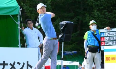【セガサミーカップ2022】ツアーデビュー戦は予選落ち　丸山茂樹の長男・ショーンは1打に泣く