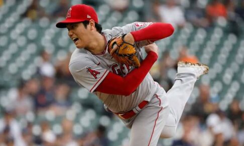 【MLB】大谷翔平、「ウイルス性胃腸炎」で登板も8敗目　4回4四球3失点と乱調、エ軍は2連敗