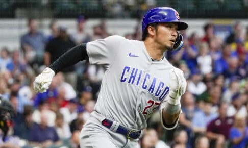 カブスの鈴木は3打数2安打　ブルワーズ戦