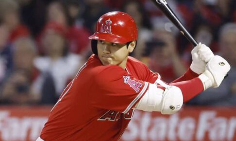 大谷翔平　3試合ぶりマルチ安打も、エ軍は守乱で大敗
