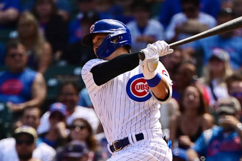 【MLB】鈴木誠也、パパ2試合連続安打　3回右前打で1イニング3得点を演出、5連勝に貢献