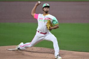 【MLB】ダルビッシュ、キャリアハイ17勝目ならず　6回8安打3失点6Kでリード許して降板