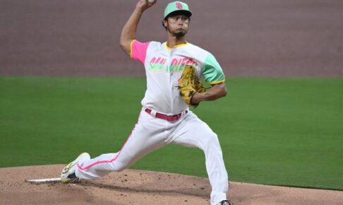 【MLB】ダルビッシュ、キャリアハイ17勝目ならず　6回8安打3失点6Kでリード許して降板