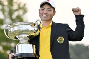 蝉川、95年ぶりのアマ制覇　日本オープンゴルフ選手権