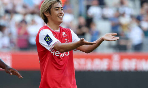 ランス伊東純也、復帰戦で劇的決勝ゴール！　終了間際の一撃にホーム大歓声、オセールに2－1勝利で7戦ぶり白星